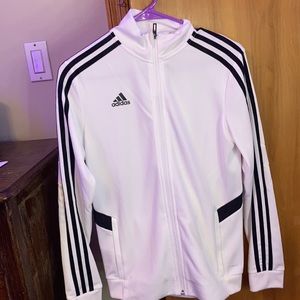 White adidas jacket